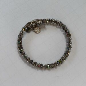 Alex and Ani Wrap Bracelet Iridescent Beads Vintage 66